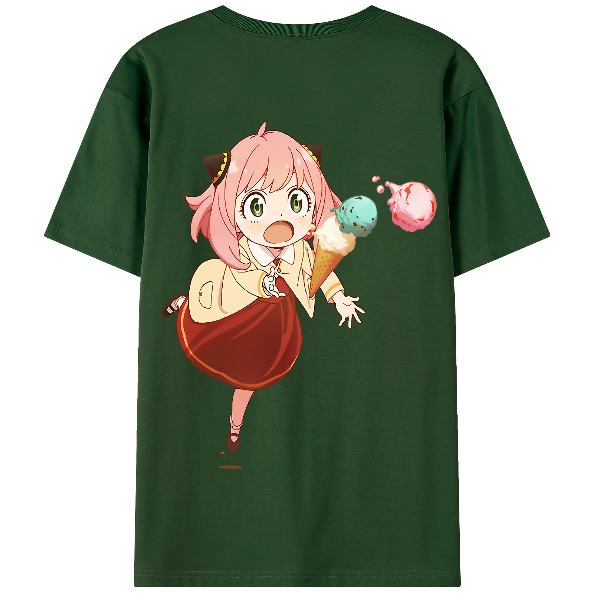 （画像用） SPY×FAMILY间谍家家酒 綿100％半袖Tシャツ（背面プリント）
